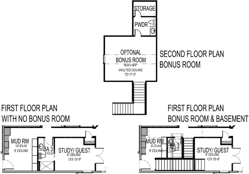Plan Options image of La Casa Bella House Plan